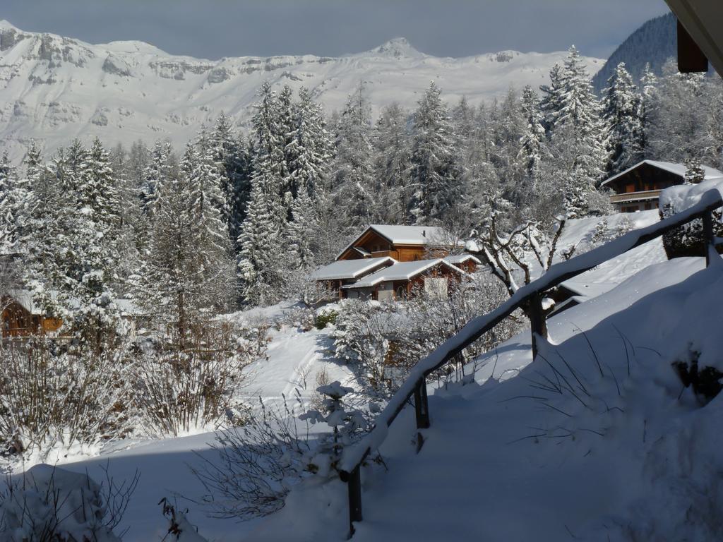 Bed and Breakfast Chalet Des Alpes Crans-Montana Exterior foto