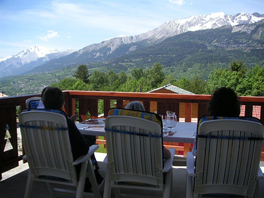 Bed and Breakfast Chalet Des Alpes Crans-Montana Exterior foto