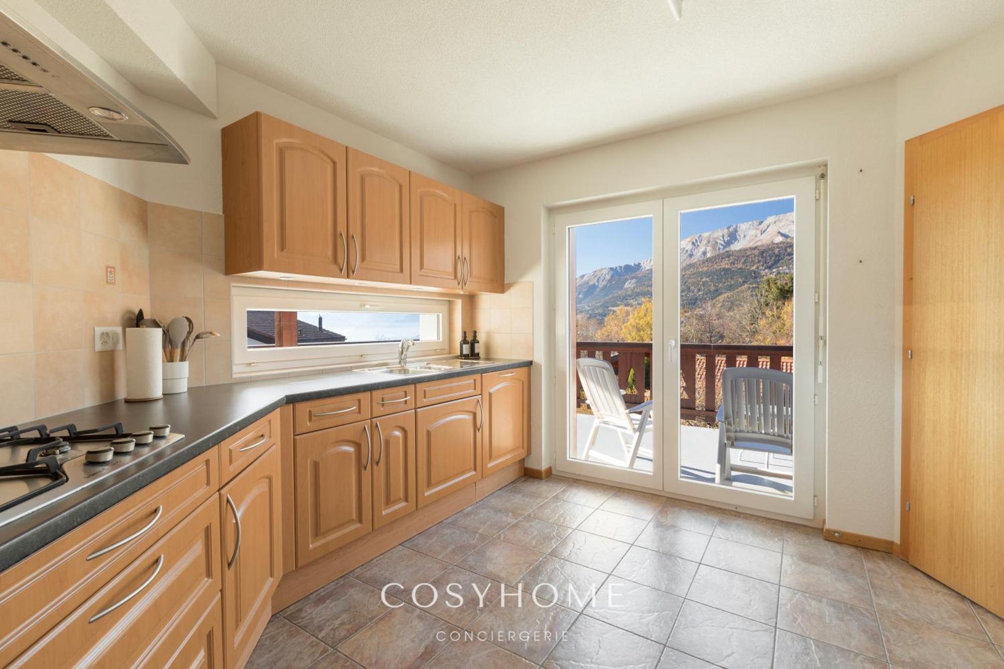 Chalet Des Alpes - Sunset View - Crans-Montana Exterior foto