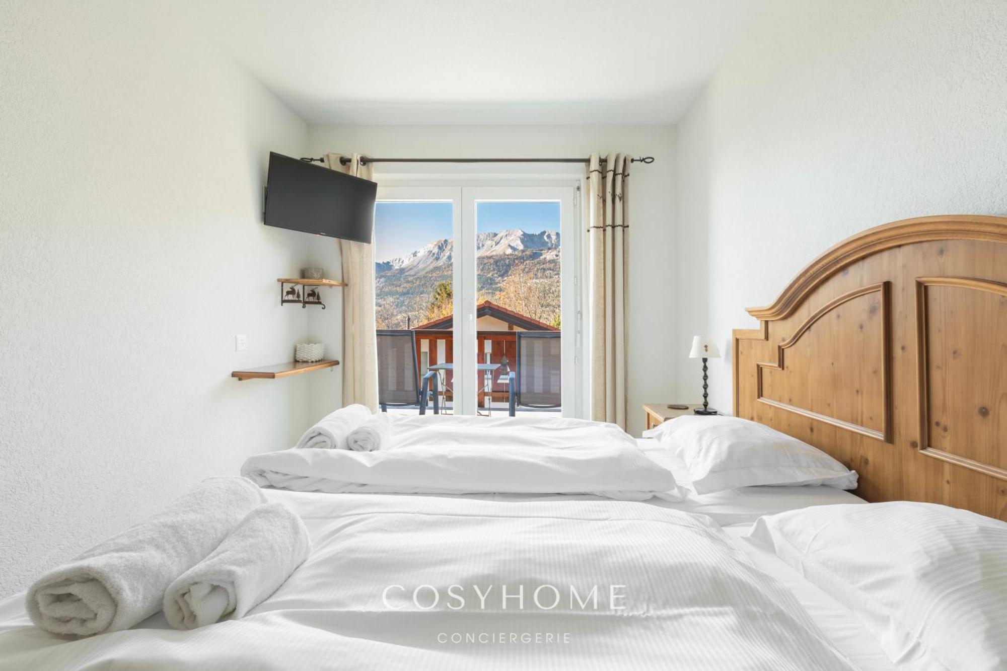 Chalet Des Alpes - Sunset View - Crans-Montana Exterior foto