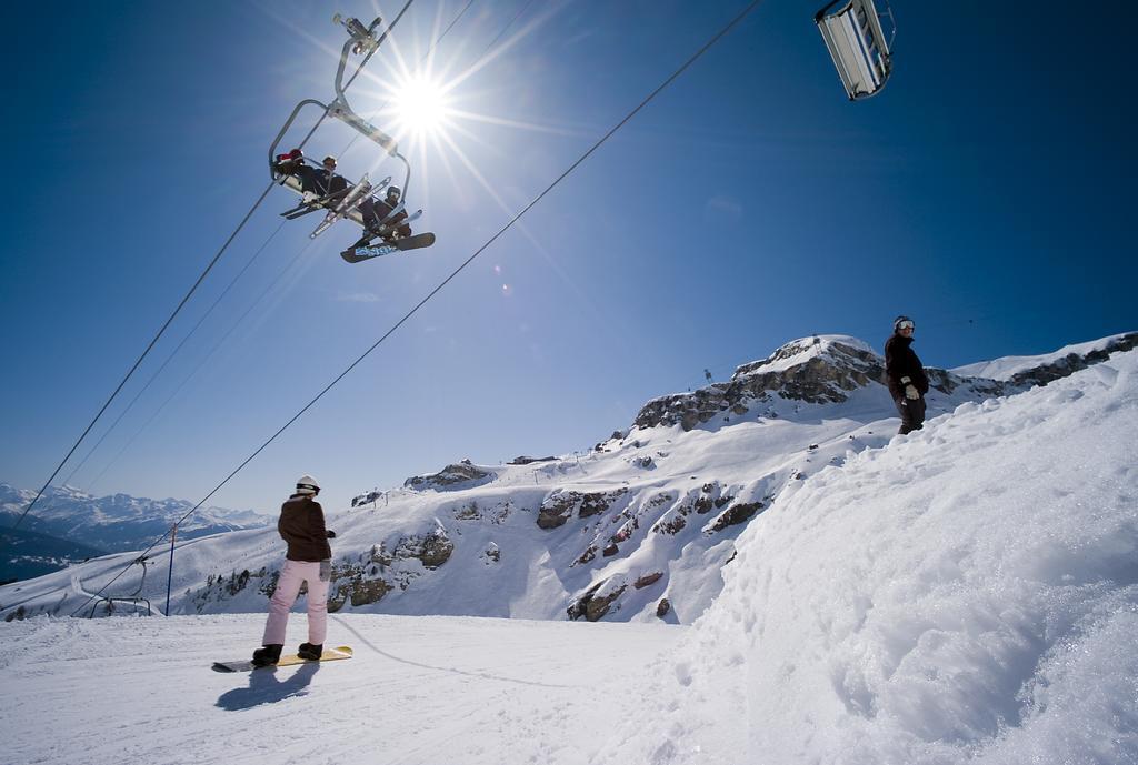 Bed and Breakfast Chalet Des Alpes Crans-Montana Exterior foto