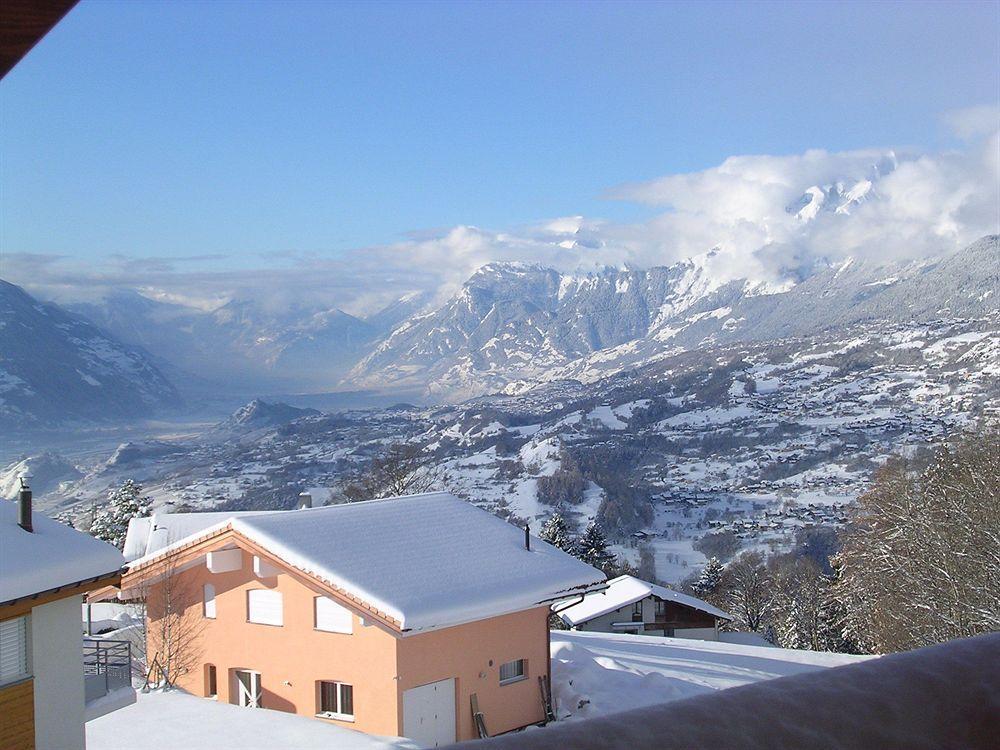 Bed and Breakfast Chalet Des Alpes Crans-Montana Exterior foto