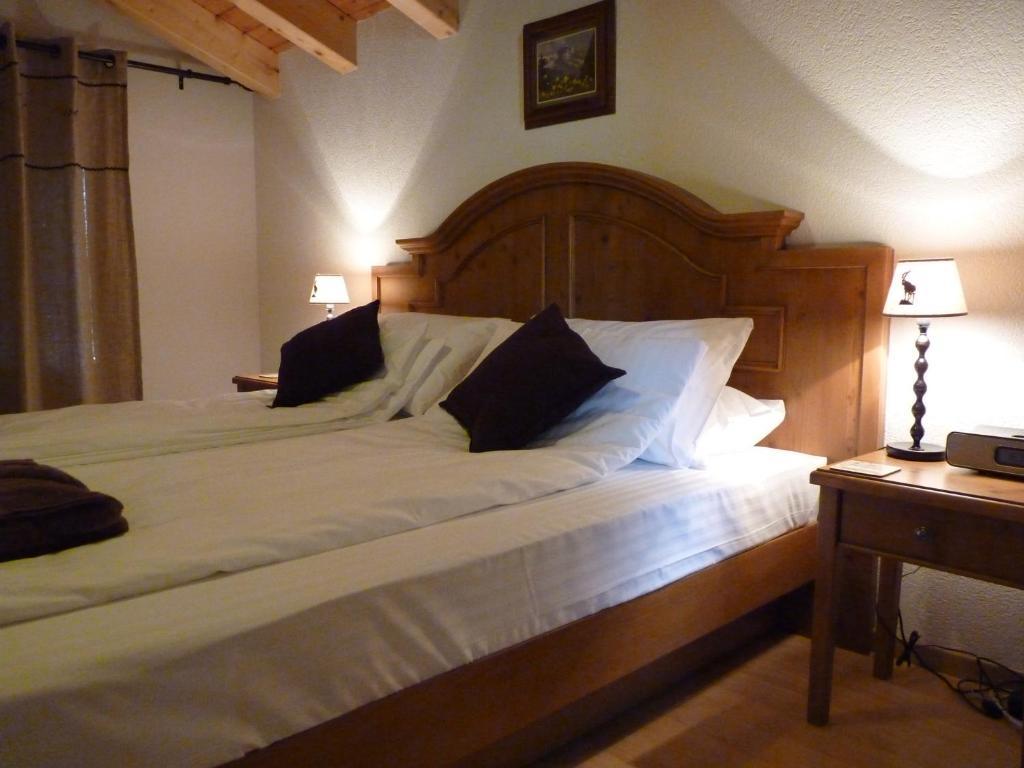 Bed and Breakfast Chalet Des Alpes Crans-Montana Zimmer foto